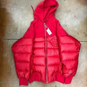 Telfar puffer hoodie
